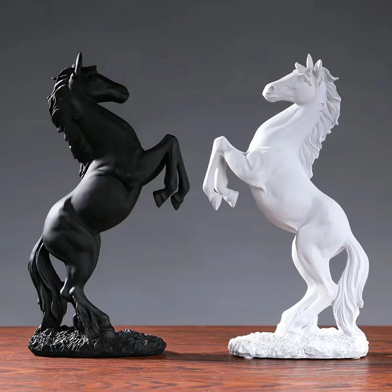 Victory Home Decor - European Style Home Resin Victory Horse