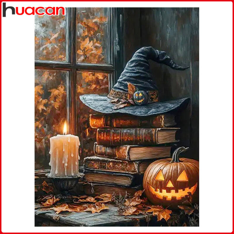 Home Decor Catalog - Huacan DIY Halloween Window Scenery Diamond