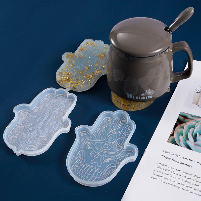 Home Decor Manufacturers - 1 Pcs DIY Coaster Hand of