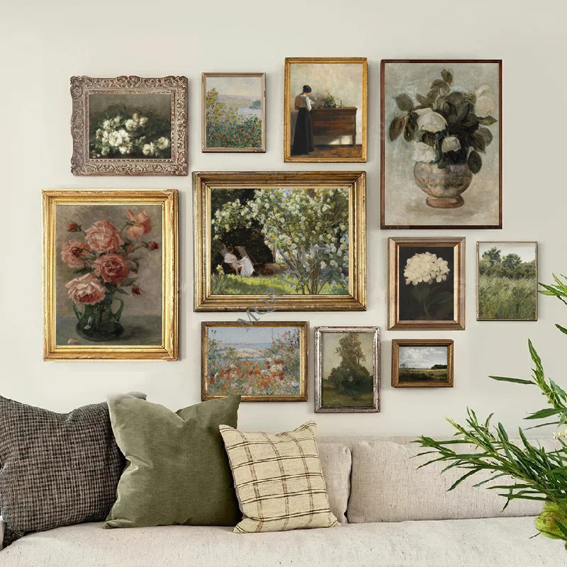 Victory Home Decor - Rural Nature Landscape Wall Art Victorian