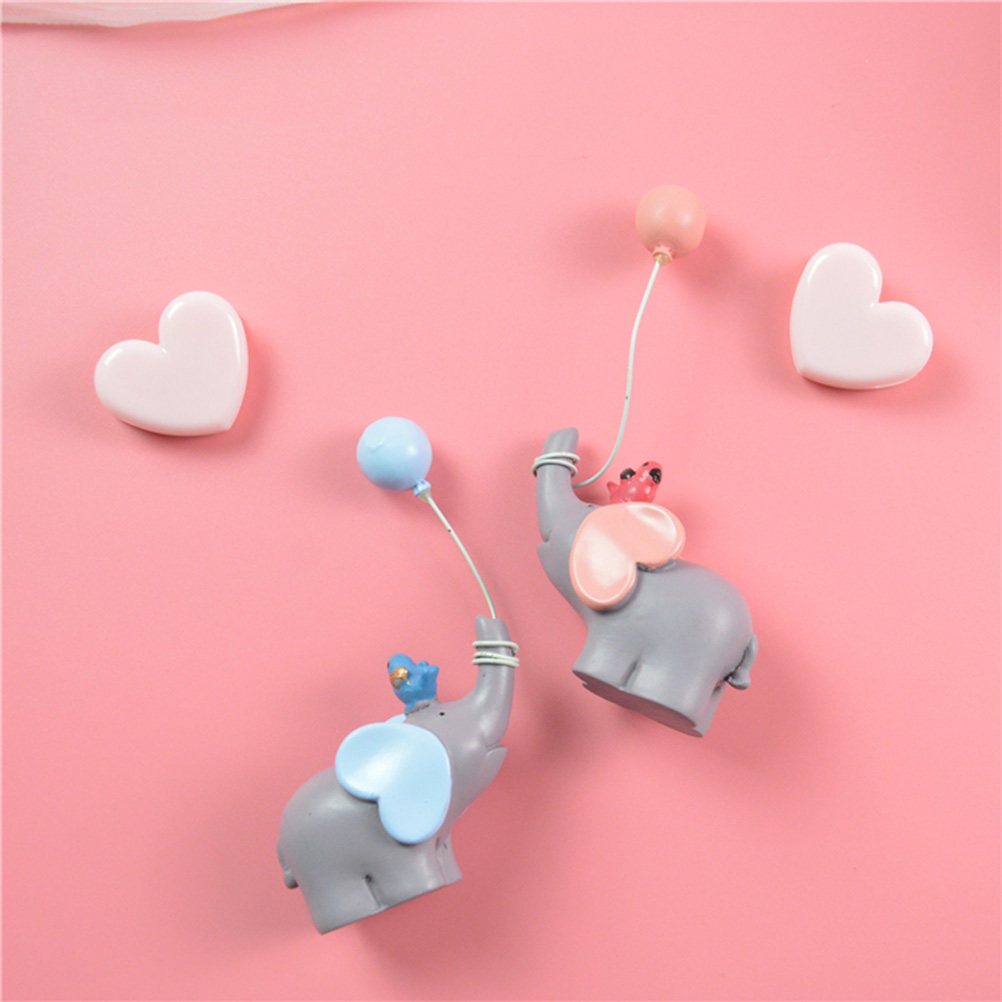 Home Decor Garden Ideas - 1 Piece Small Elephant Resin Ornament