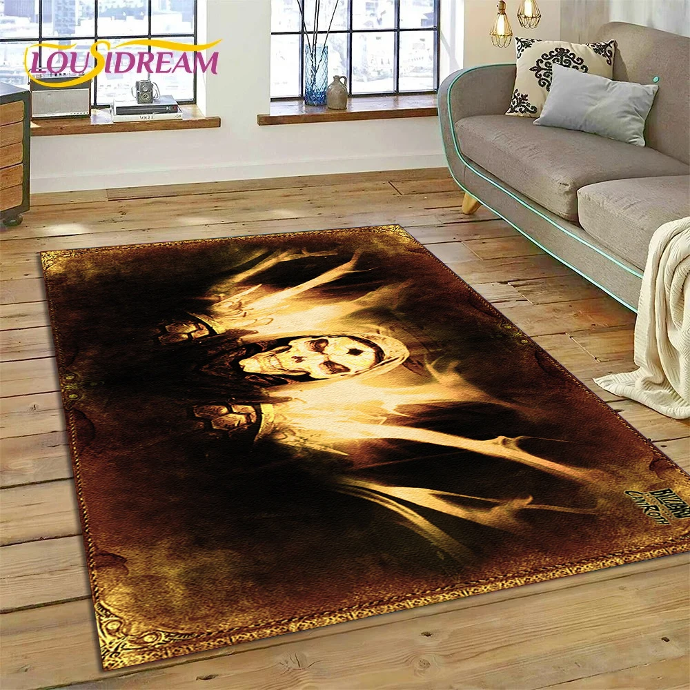 Home Decor Games Online Free - Diablo 3D Retro Game Gamer Rug