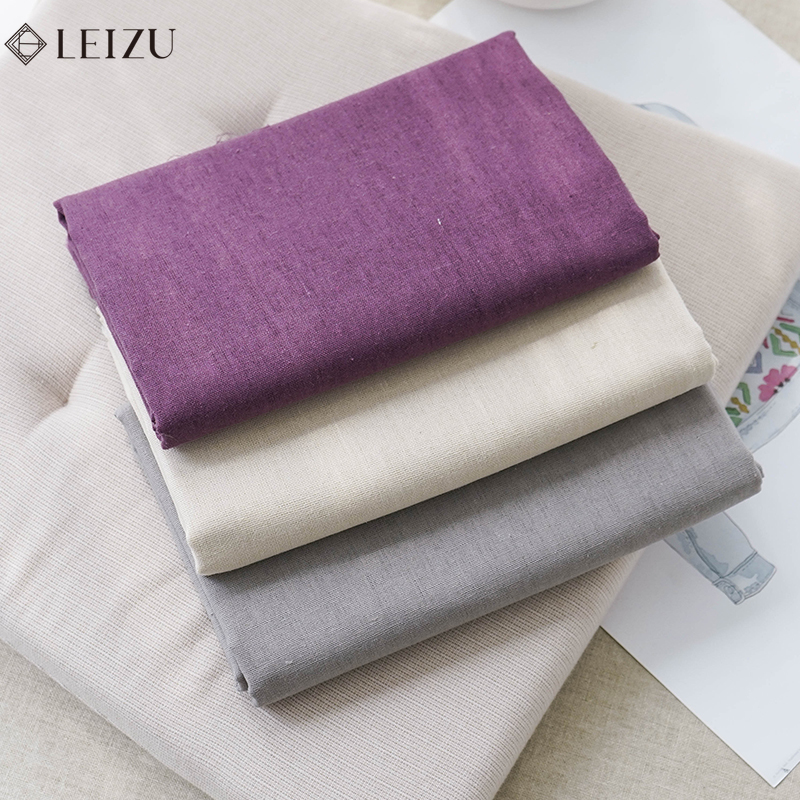 Linen Table Runner - 0.5/1/2 Yard Solid Color Cotton Linen