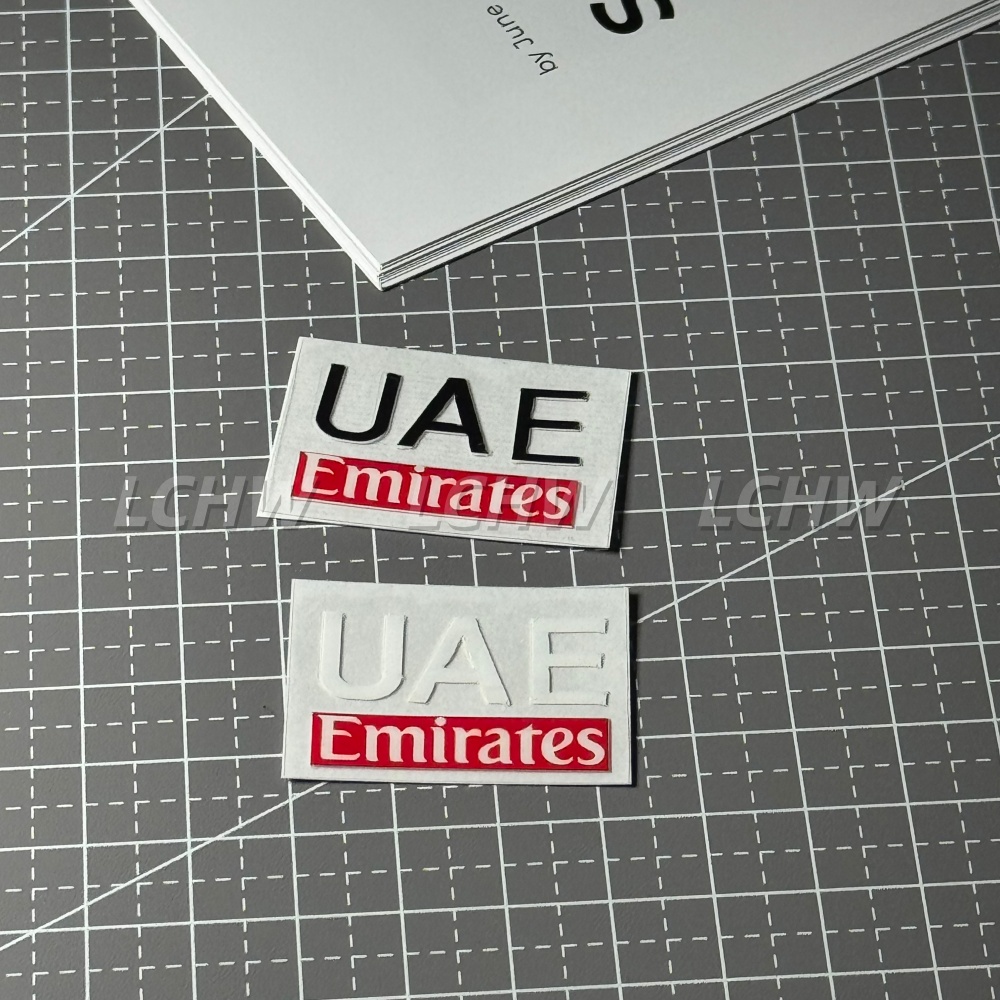 Home Decor Uae - 2pcs UAE Emirates Bike Frame Vinyl