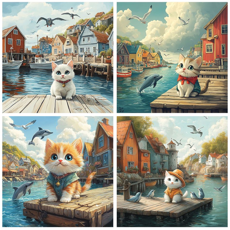 Home Decor Living Room Ideas - CHENISTORY Cat Diamond Painting Kit Home