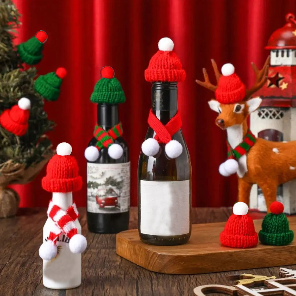 10Pcs 3.5x5cm Mini Christmas K - Yarn Home Decor 评论和价格