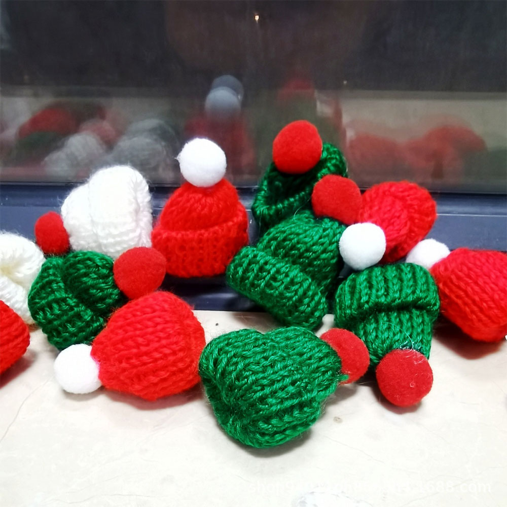 10Pcs 3.5x5cm Mini Christmas K - Yarn Home Decor 评论和价格