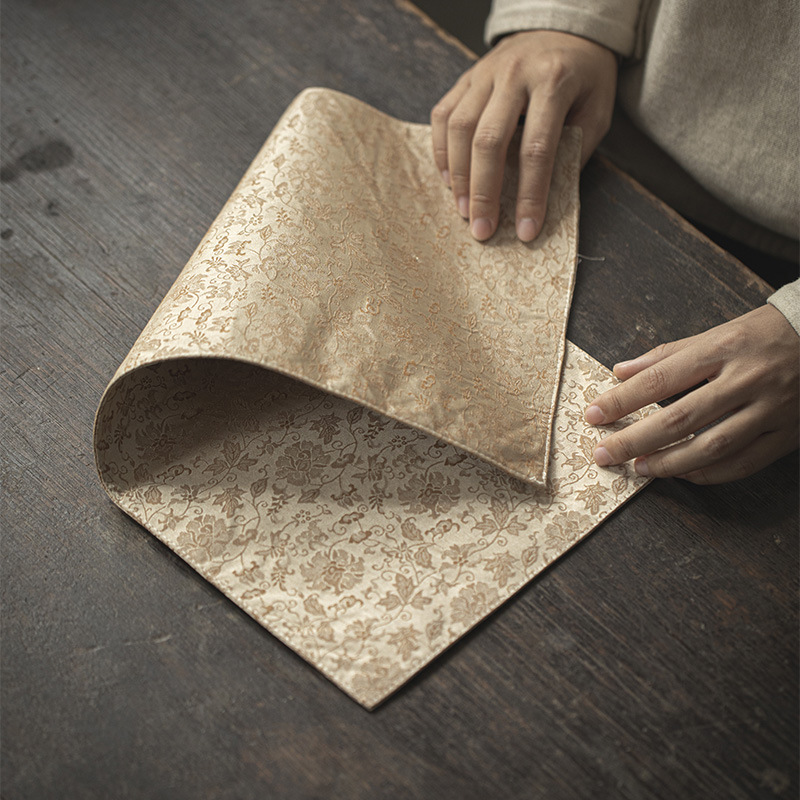 New Chinese Style Zen Brocade  - Linen Table Runner 评论和价格