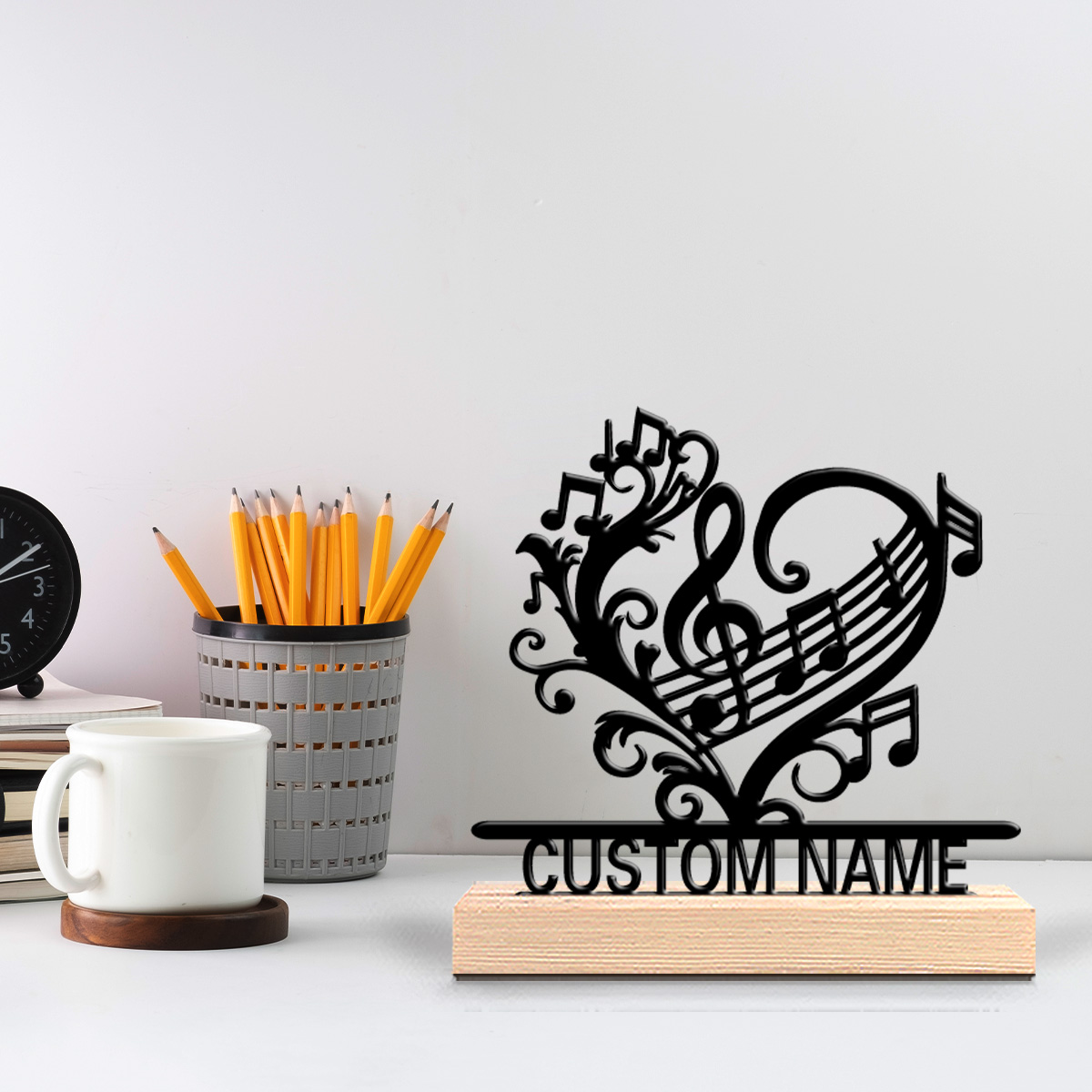 1pc music flower Custom Text M - Home Decor Flowers 评论和价格