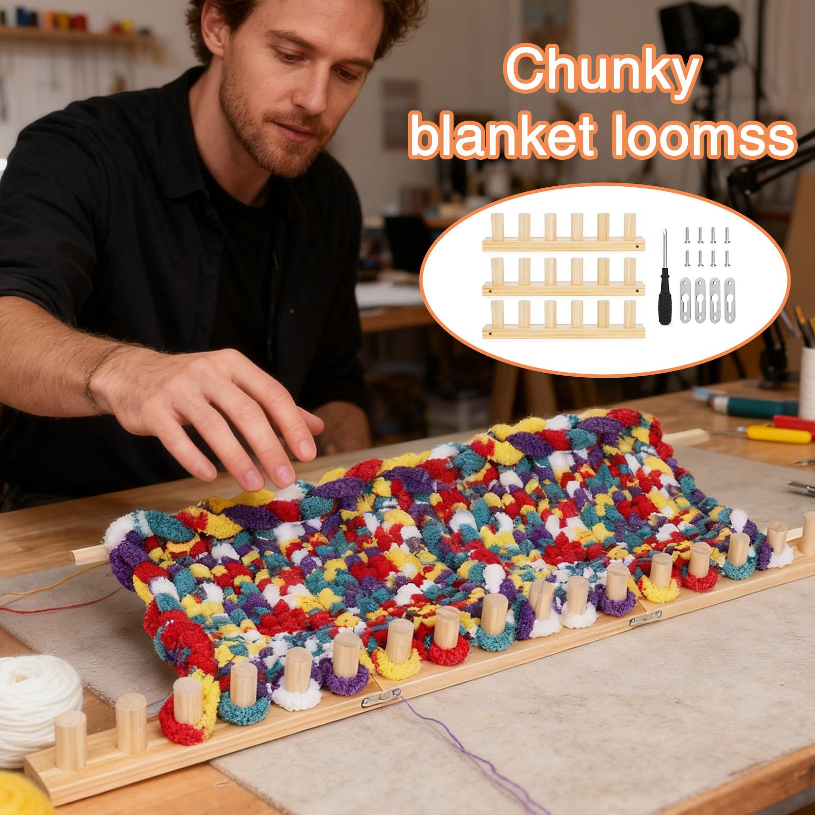 Knitting Loom 35 Inch Wood Chu - Yarn Home Decor 评论和价格