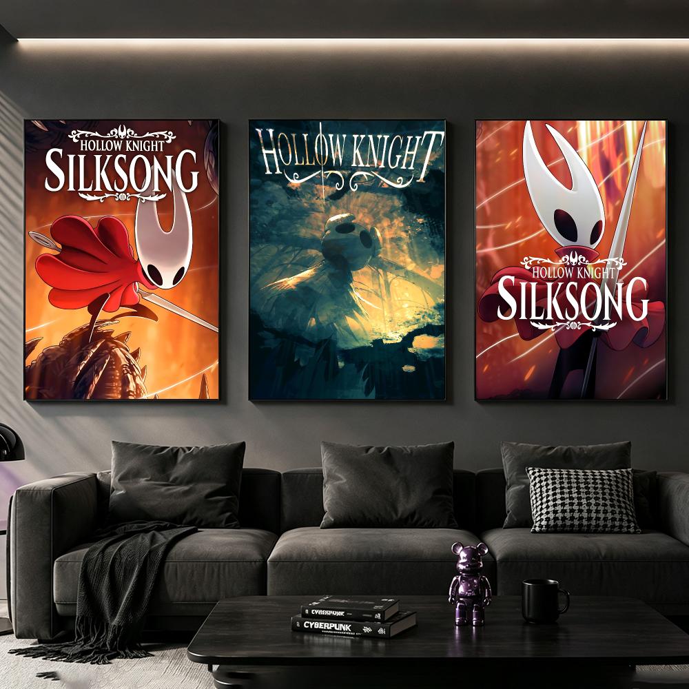 Game Hollow Knigh Poster Poste - Home Decor Living Room Ideas 评论和价格