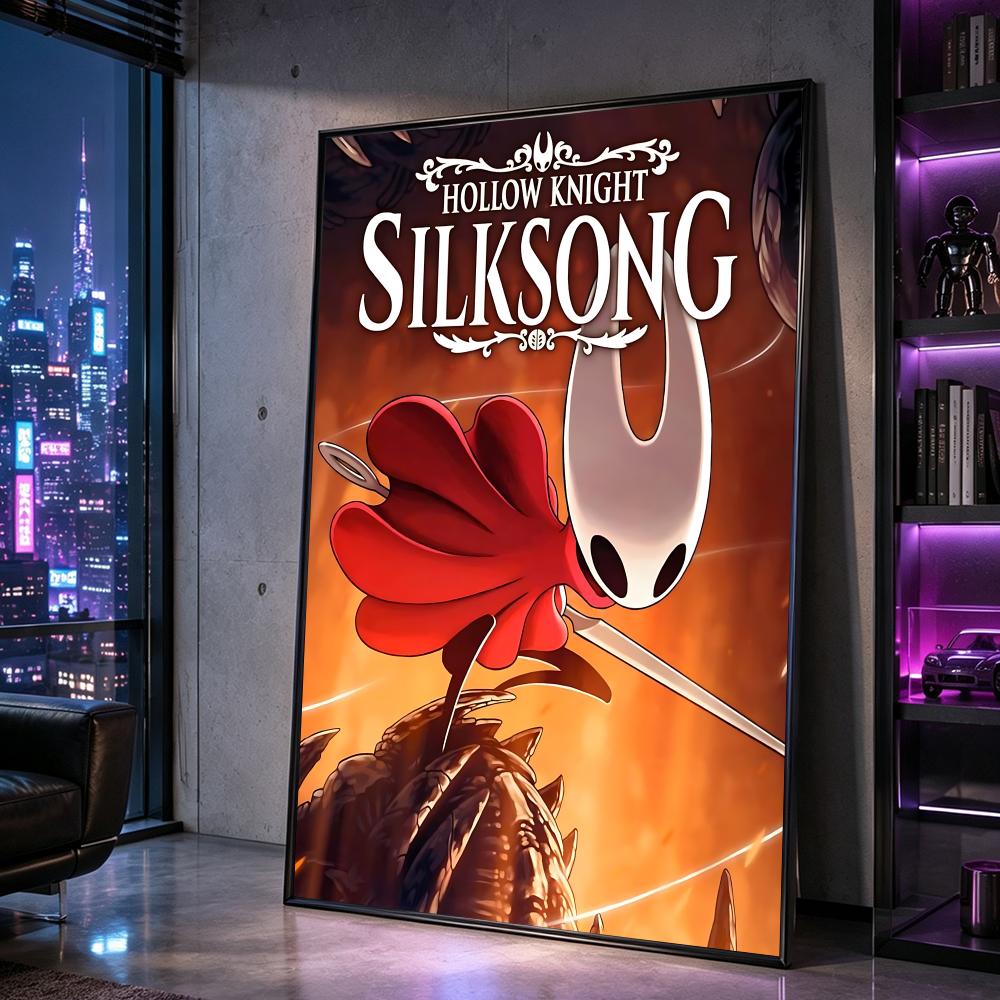 Game Hollow Knigh Poster Poste - Home Decor Living Room Ideas 评论和价格