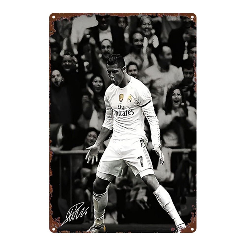 Metal logo, football player ce - Victory Home Decor 评论和价格
