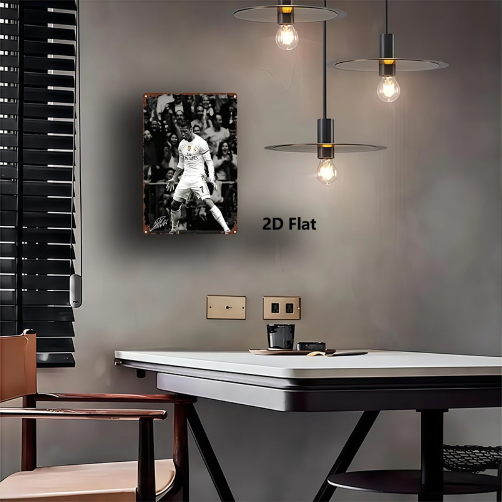 Metal logo, football player ce - Victory Home Decor 评论和价格