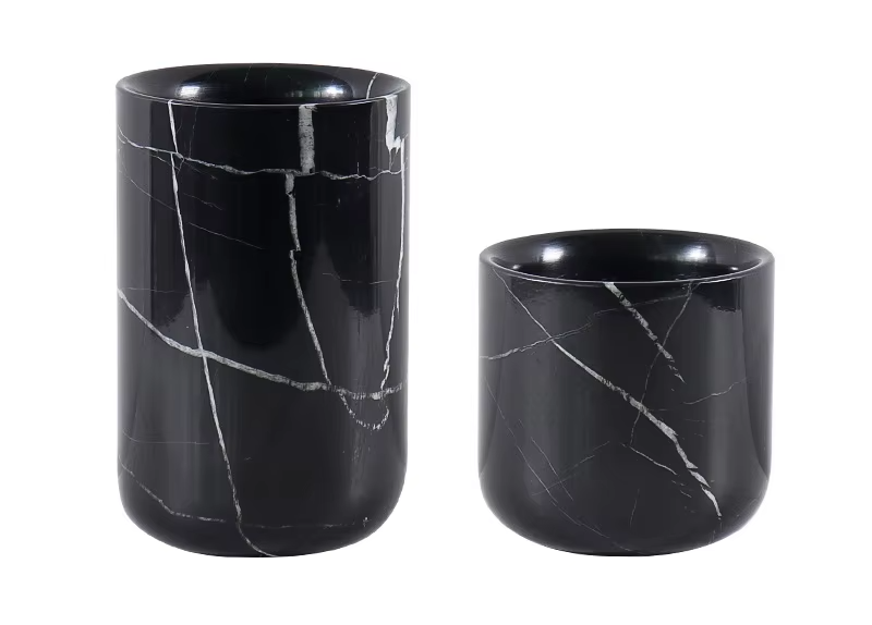 Customized Natural Marble Vase - Home Decor Flowers 评论和价格