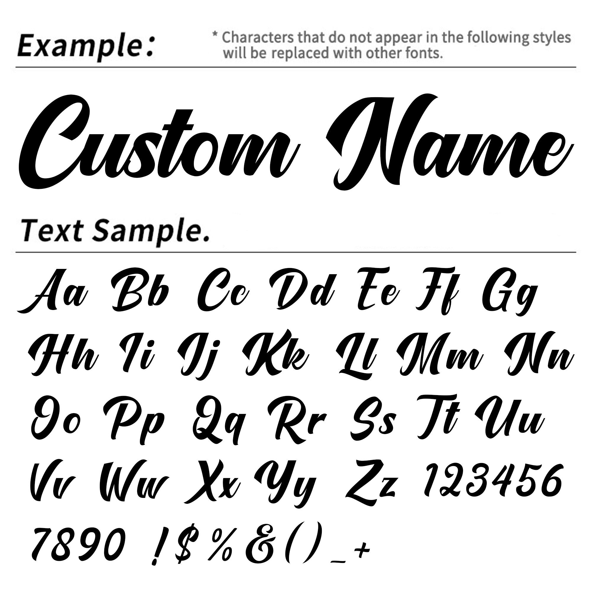3PCS Custom Name Stickers Pers - Home Decor For Wedding 评论和价格
