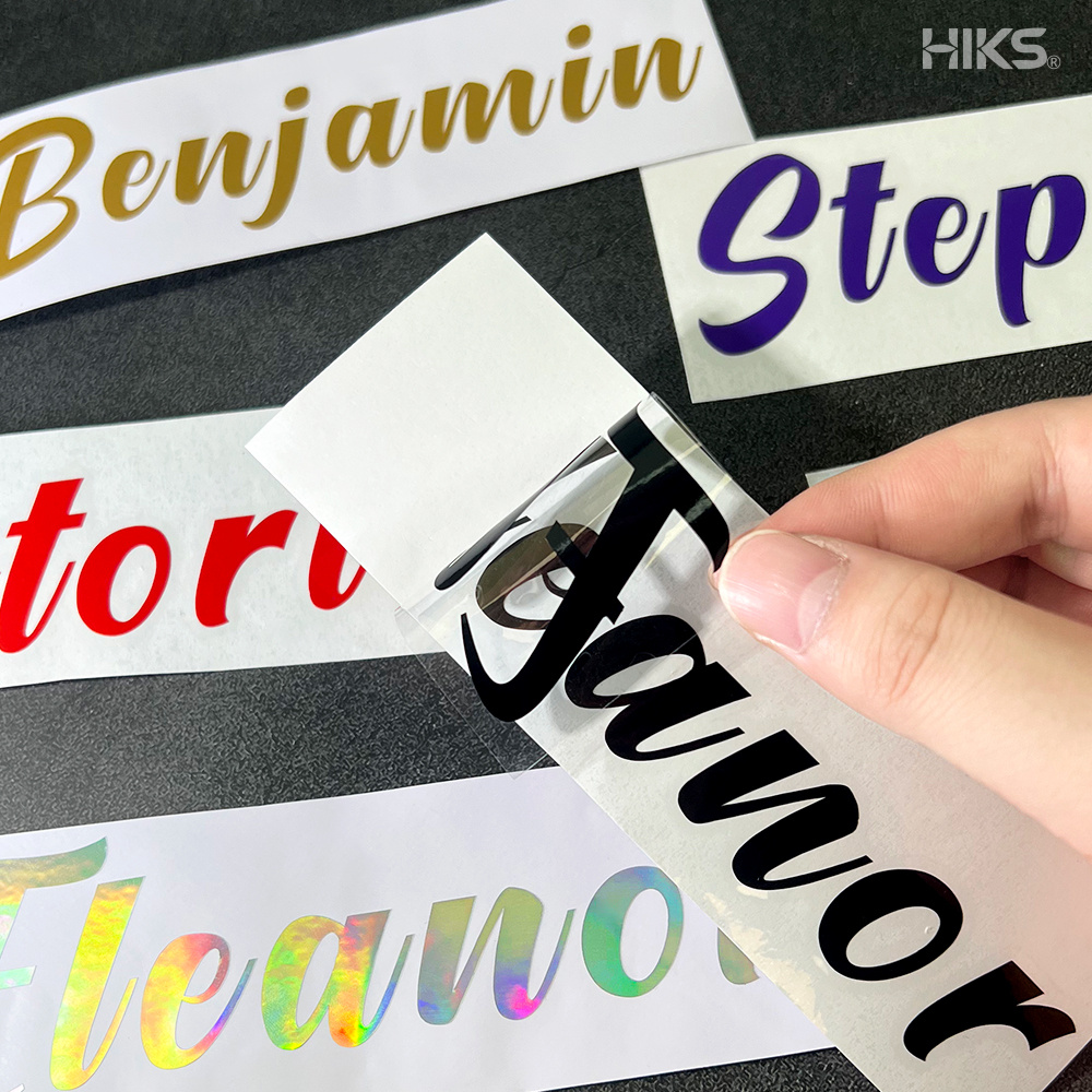 3PCS Custom Name Stickers Pers - Home Decor For Wedding 评论和价格