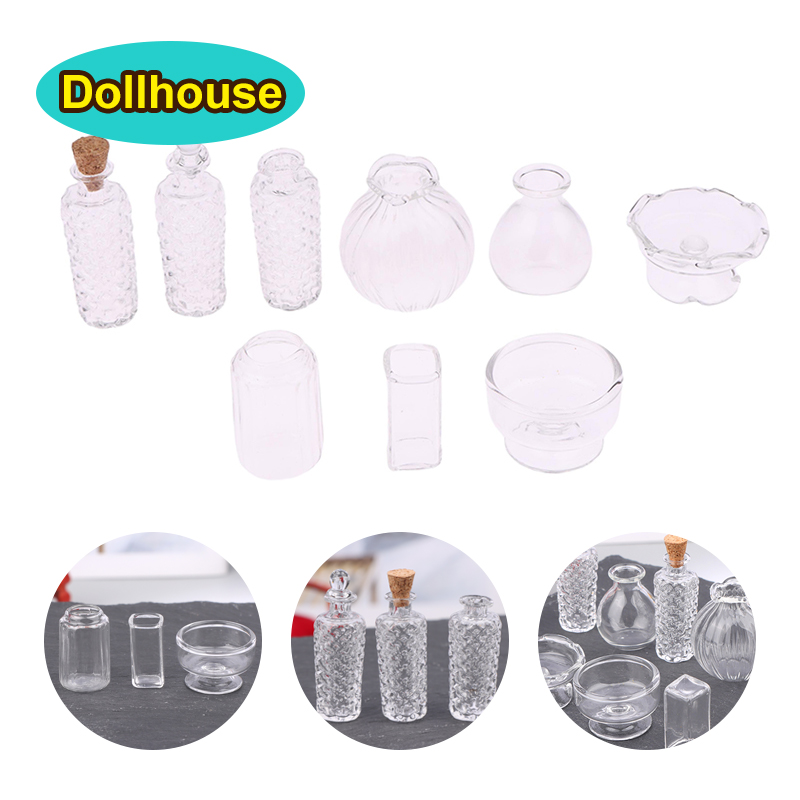 1:12 Dollhouse Miniature Glass - Home Decor Glass 评论和价格