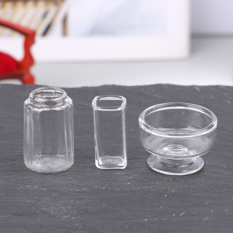 1:12 Dollhouse Miniature Glass - Home Decor Glass 评论和价格