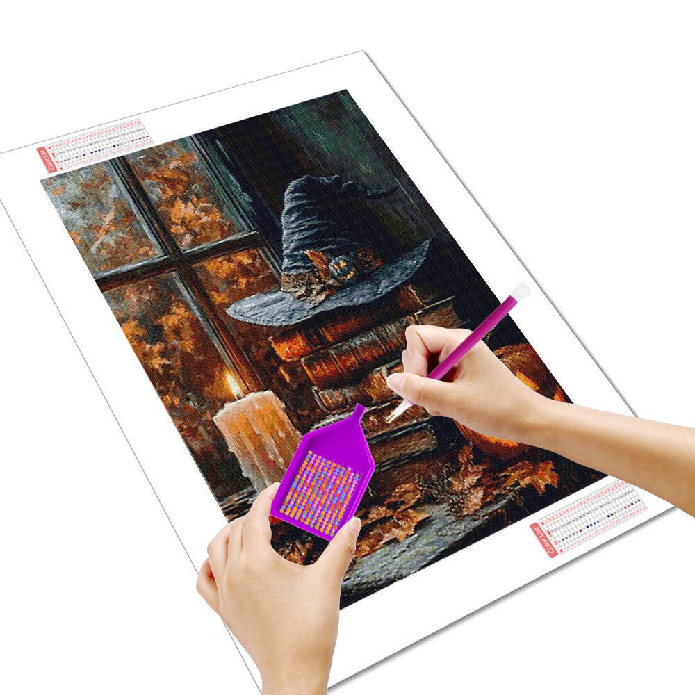 Huacan DIY Halloween Window Sc - Home Decor Catalog 评论和价格