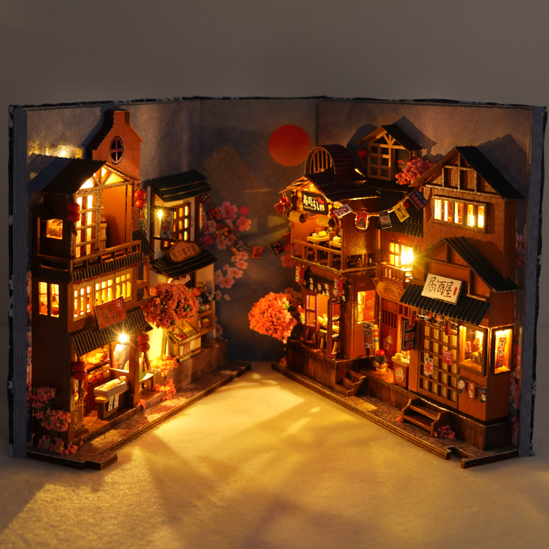 1pc,DIY Book Nook Kit,Assembly - Home Decor Catalog 评论和价格