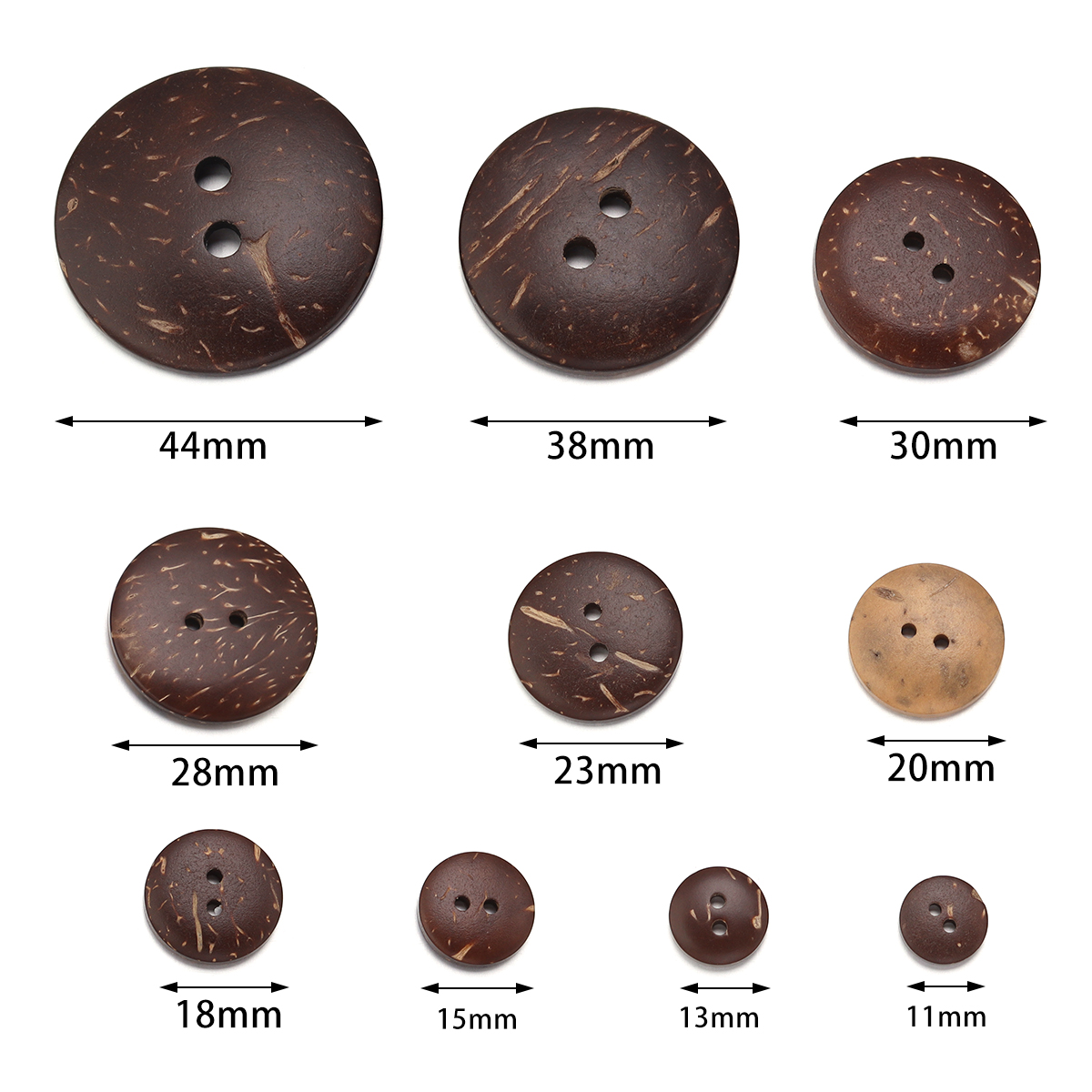 10-100Pcs Natural Coconut Shel - Home Decor Manufacturers 评论和价格