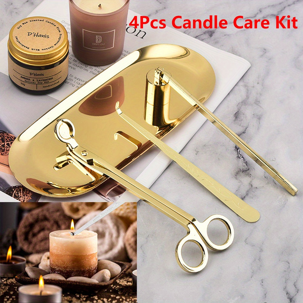4pcs/set Luxury Candle Care Ki - Home Decor Manufacturers 评论和价格