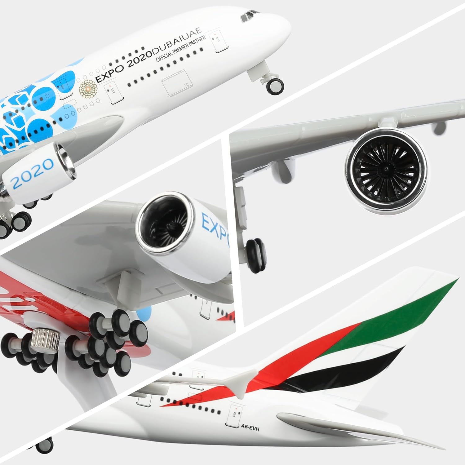 30cm UAE Expo A380 Airlines Di - Home Decor Uae 评论和价格