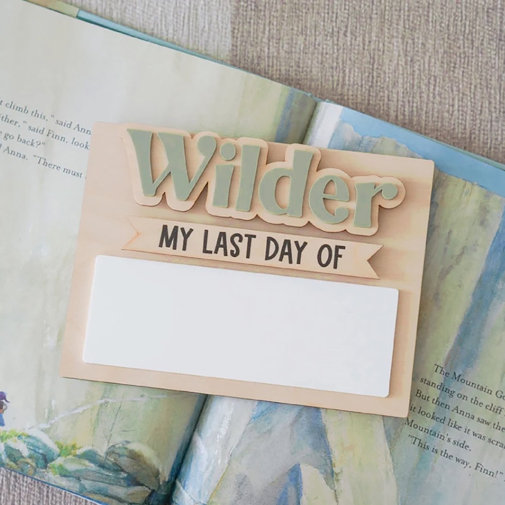 1Pc Custom First and Last Day  - Home Decor For Wedding 评论和价格