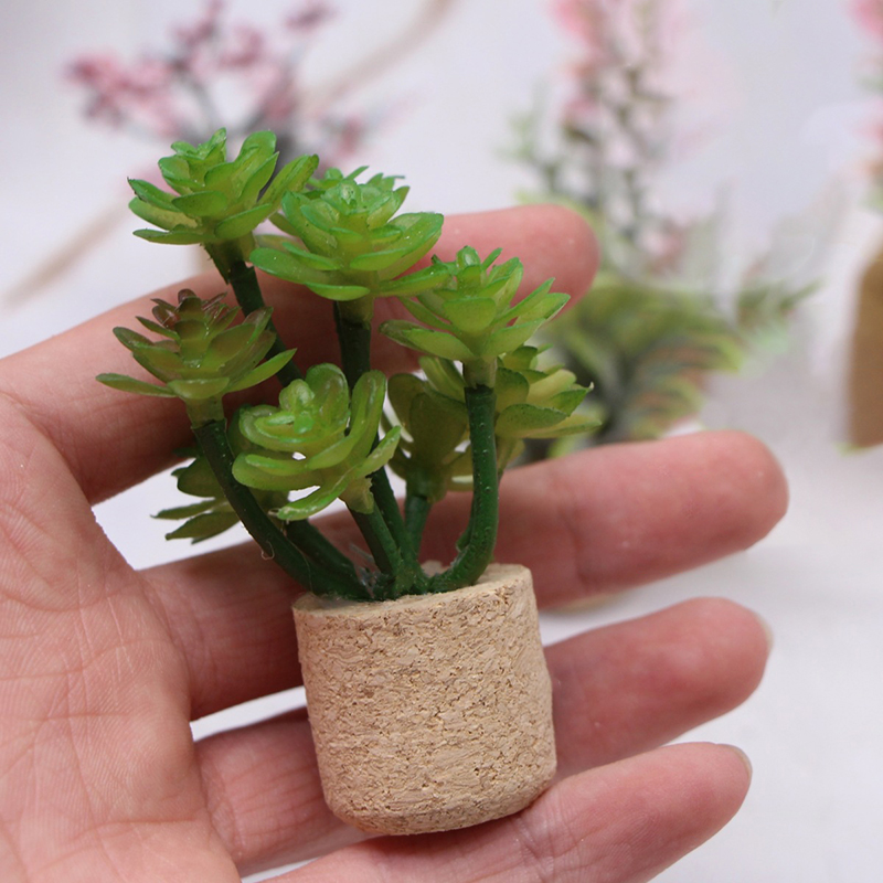 1:12 Dollhouse Simulation Flow - Home Decor Flowers 评论和价格