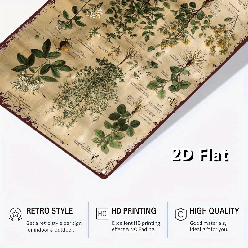 CIFBUY Vintage Aluminum Wall A - Home Decor Garden Ideas 评论和价格