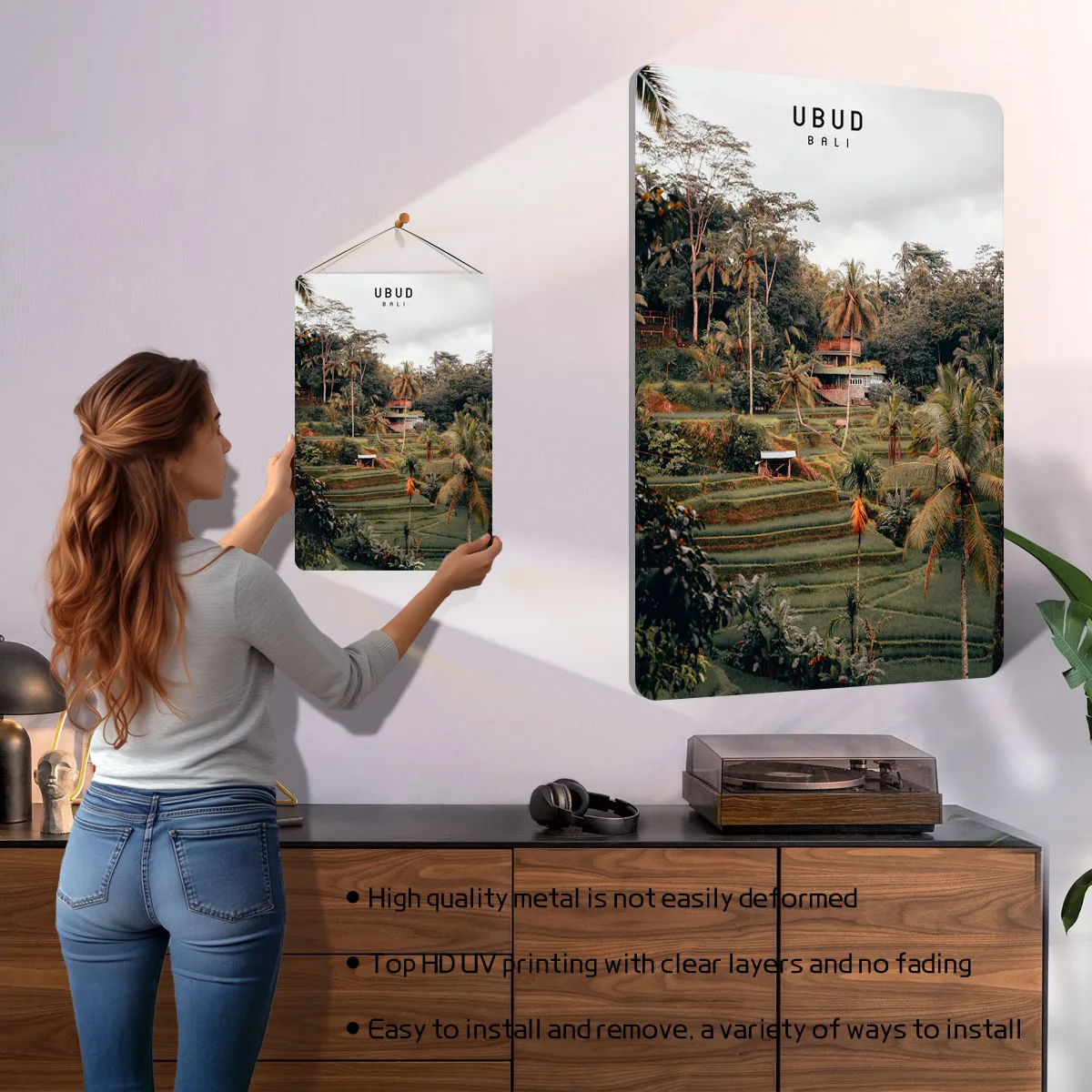 Ubud Sign Famous City Metal Po - Home Decor Ubud 评论和价格