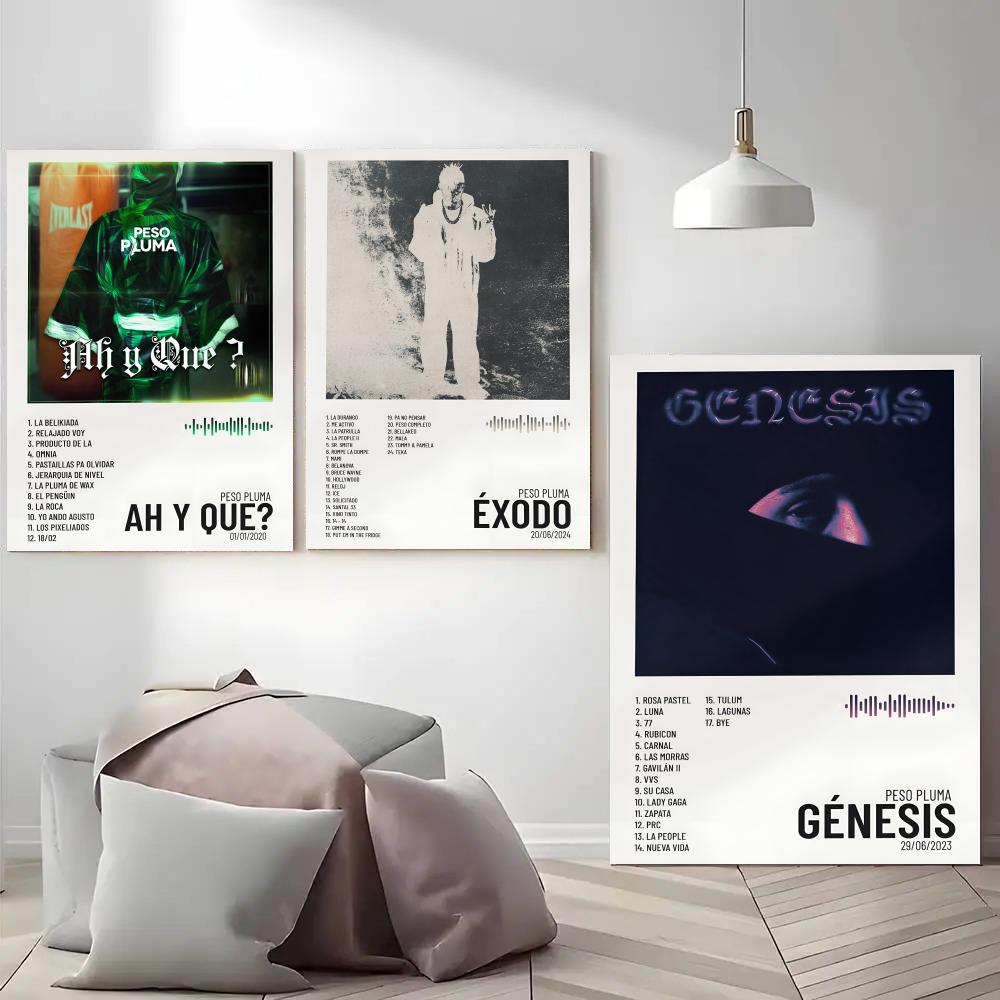P-Peso P-Pluma Album Poster HD - Home Decor Living Room Ideas 评论和价格