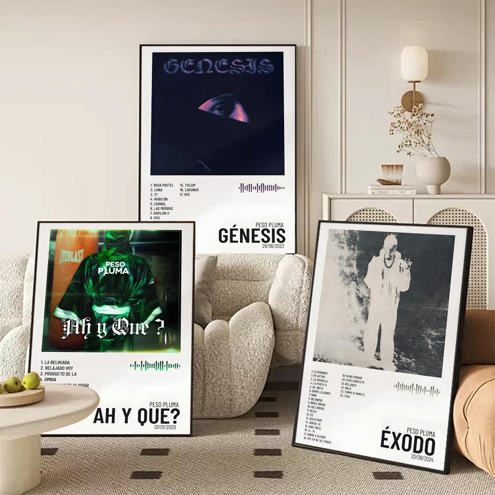P-Peso P-Pluma Album Poster HD - Home Decor Living Room Ideas 评论和价格