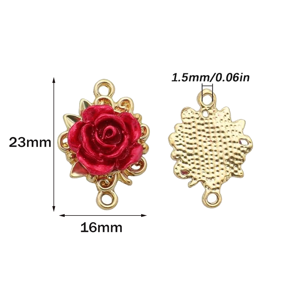 5/10pcs Rose Charms 3D Rose Fl - Home Decor Flowers 评论和价格