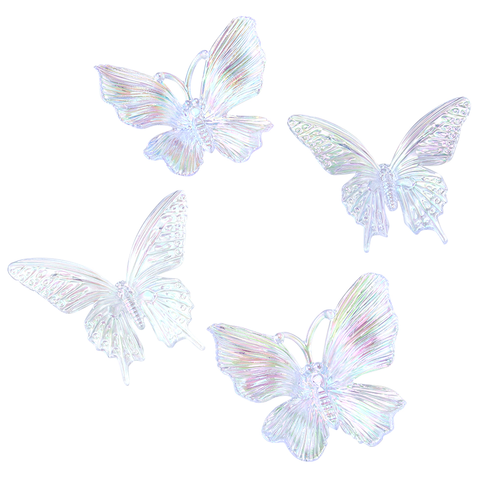 5pcs Acrylic Butterfly Gradien - Home Decor Manufacturers 评论和价格