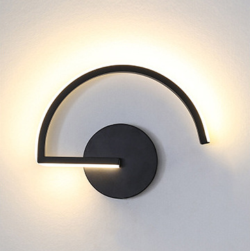 Modern Nordic LED Wall Lamp, M - Home Decor Glass 评论和价格