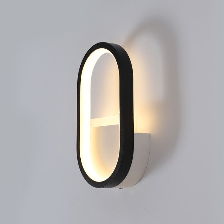Modern Nordic LED Wall Lamp, M - Home Decor Glass 评论和价格