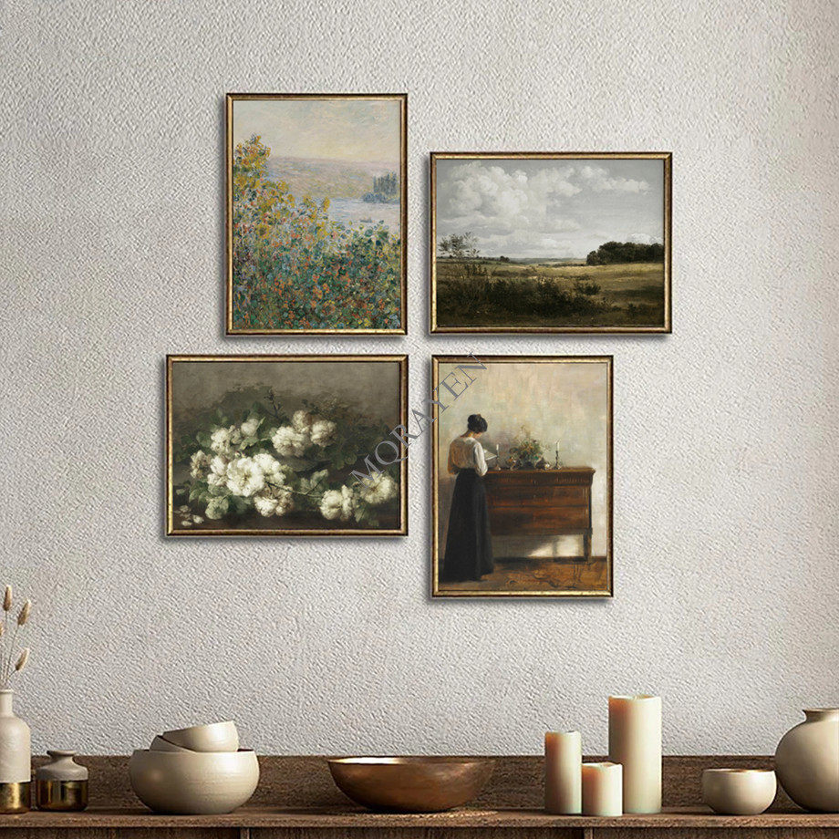Rural Nature Landscape Wall Ar - Victory Home Decor 评论和价格