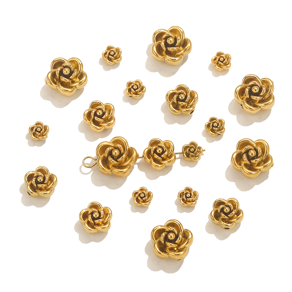 10pcs Stainless Steel Rose Flo - Home Decor Flowers 评论和价格