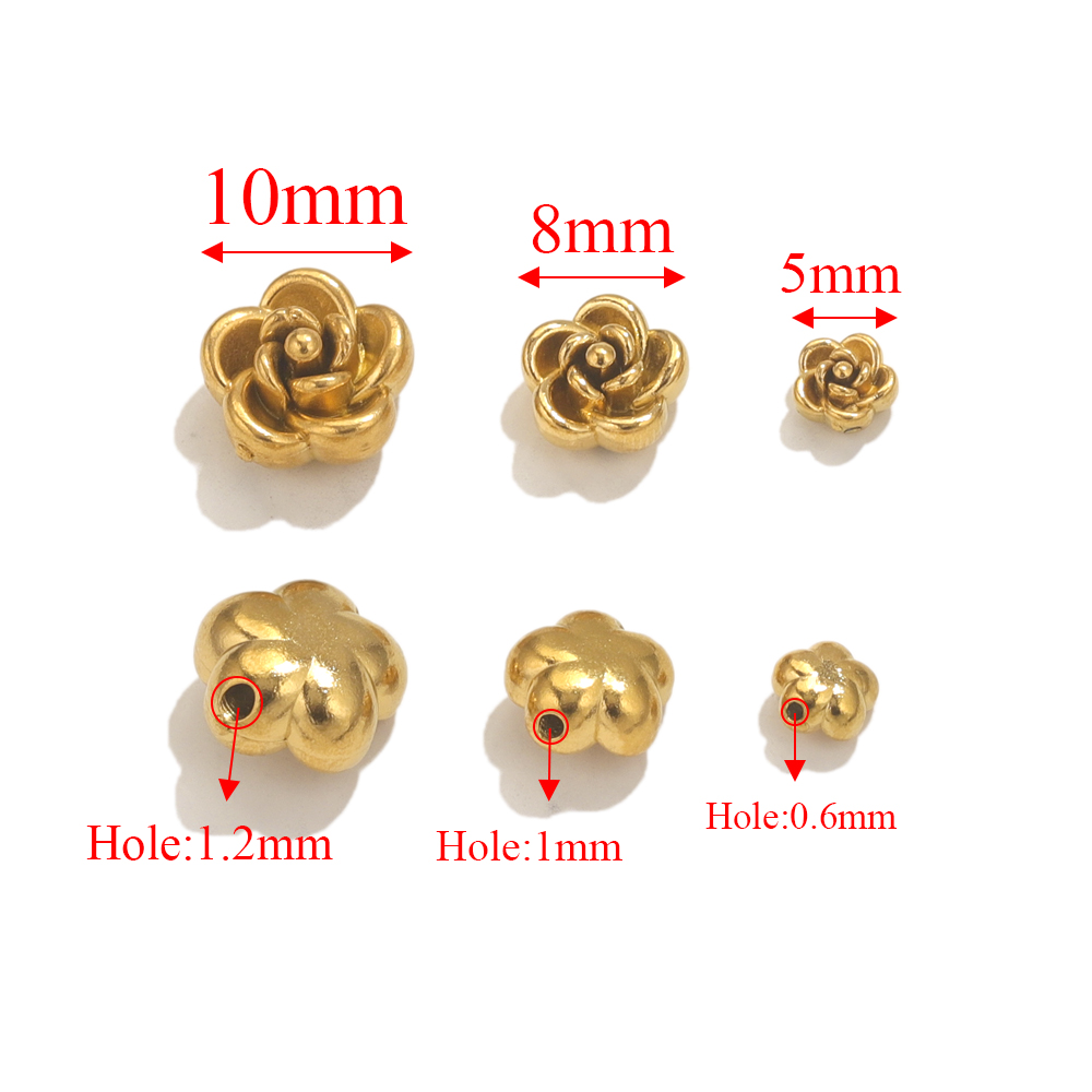 10pcs Stainless Steel Rose Flo - Home Decor Flowers 评论和价格