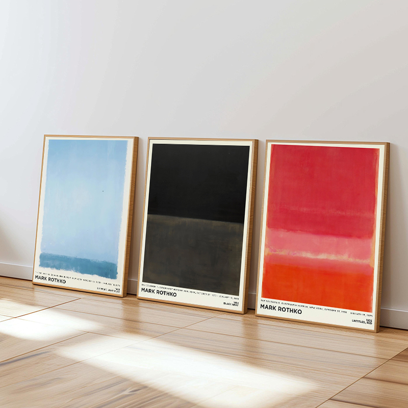 Vintage Minimalist Mark Rothko - Home Decor Exhibition 评论和价格