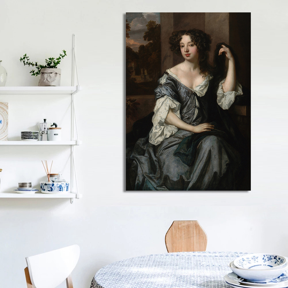 Renaissance Women Portrait Pos - Victory Home Decor 评论和价格