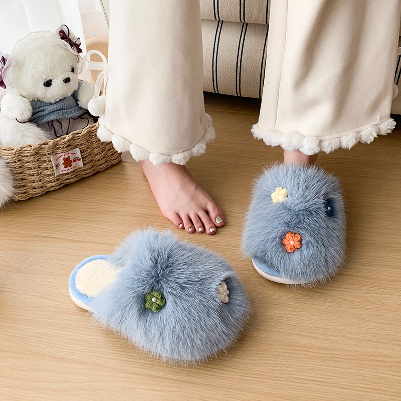 Winter Warm Long Plush Flower  - Home Decor Flowers 评论和价格