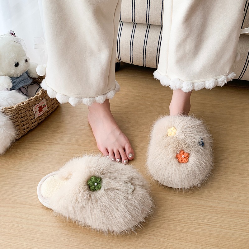 Winter Warm Long Plush Flower  - Home Decor Flowers 评论和价格