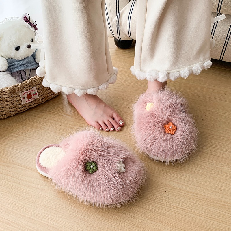 Winter Warm Long Plush Flower  - Home Decor Flowers 评论和价格