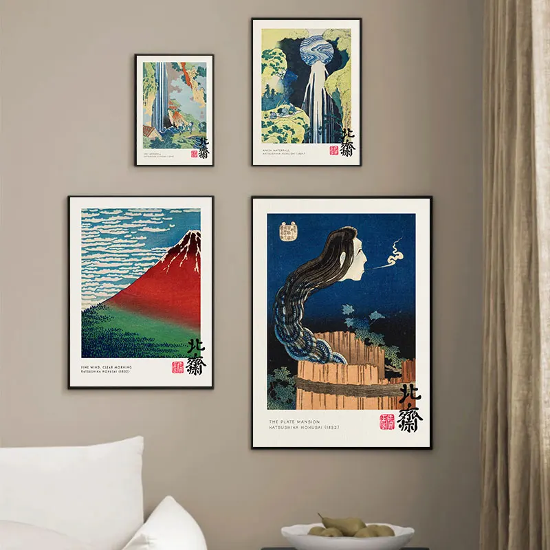 The Great Wave Katsushika Hoku - Home Decor Exhibition 评论和价格