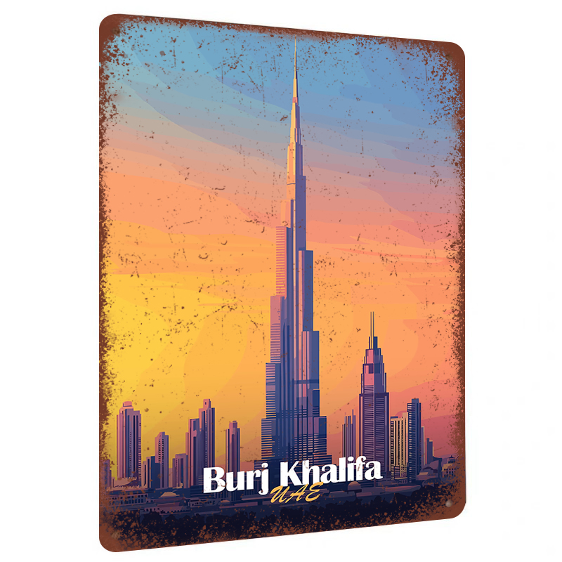 Burj Khalifa Dubai UAE Skyline - Home Decor Uae 评论和价格