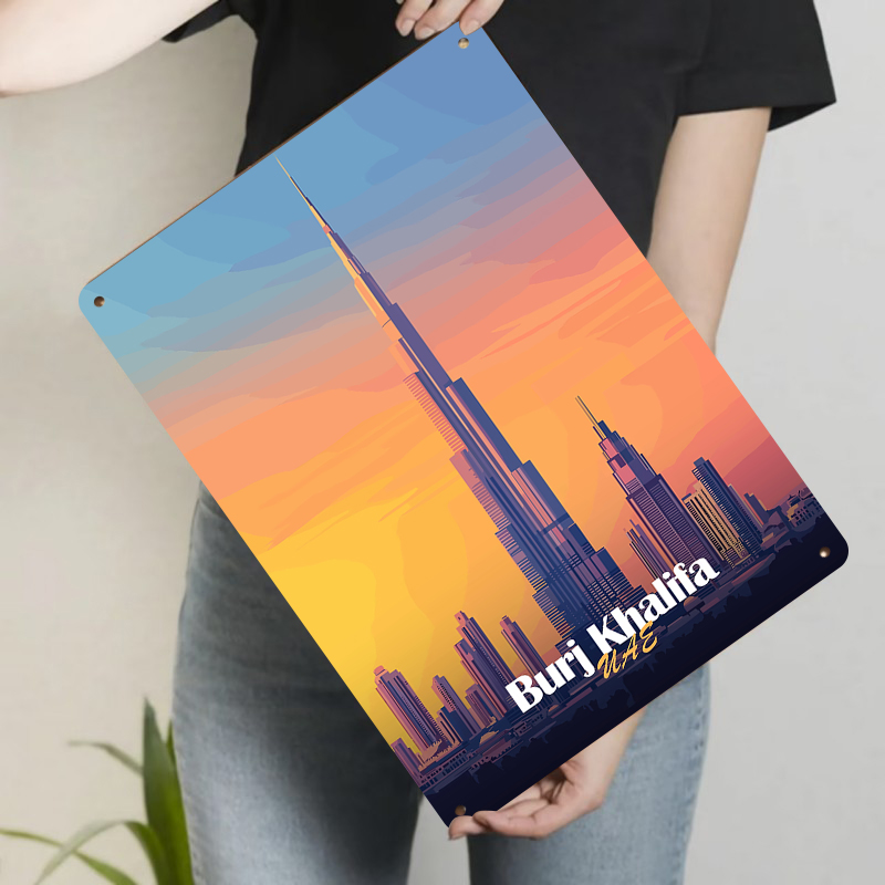 Burj Khalifa Dubai UAE Skyline - Home Decor Uae 评论和价格