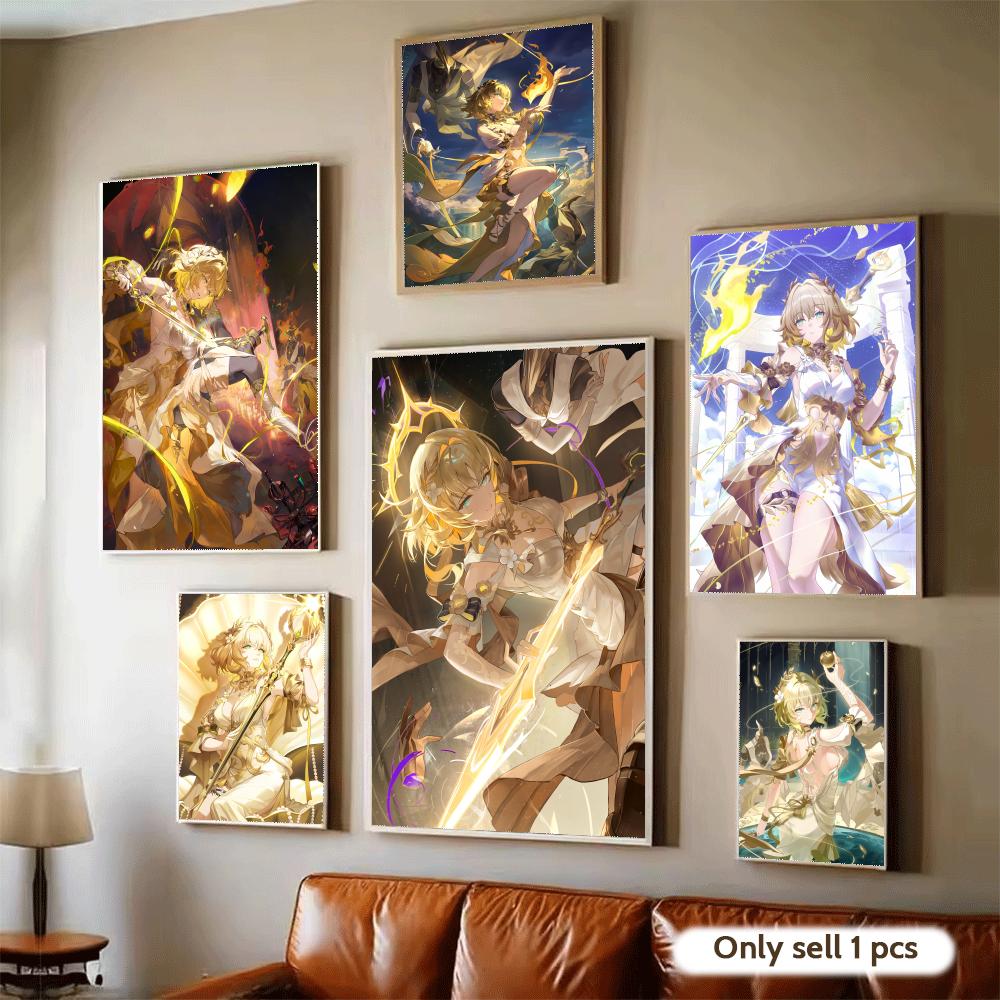 Aglaea Anime Honkai Star Rail  - Home Decor Living Room Ideas 评论和价格